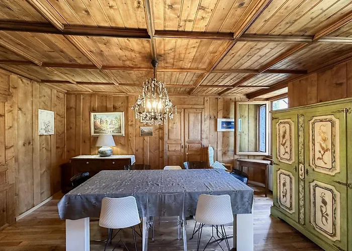 公寓 Swiss Alpine Retreat & View Near Martigny *