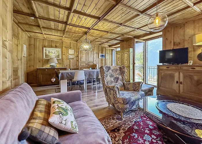 Swiss Alpine Retreat & View Near Martigny 公寓